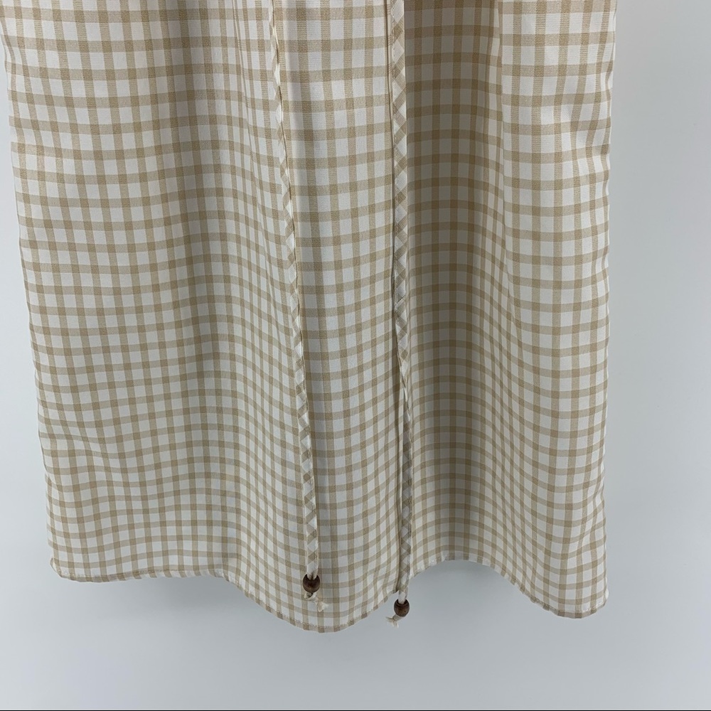 Fashion Union Plaid Dress Off Shoulder Mini - Picture 3 of 8